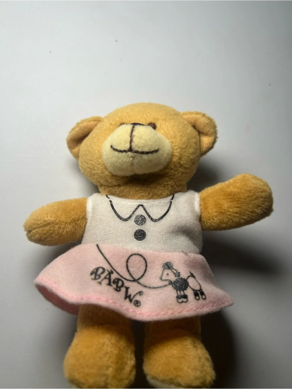 McDonald's Build A Bear Read Teddy Poodle Skirt Number 4 From 2006